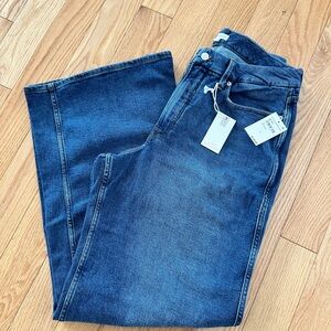 Good American GSL802T Women’s Denim Jeans Wide Leg Size 15 NWT